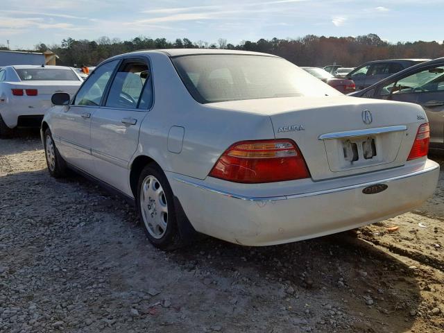 JH4KA9654YC010374 - 2000 ACURA 3.5RL WHITE photo 3