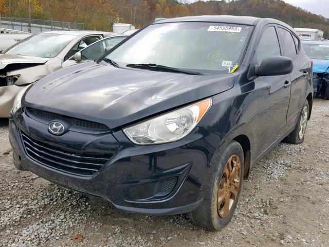 KM8JT3AB1CU420968 - 2012 HYUNDAI TUCSON GL BLACK photo 2