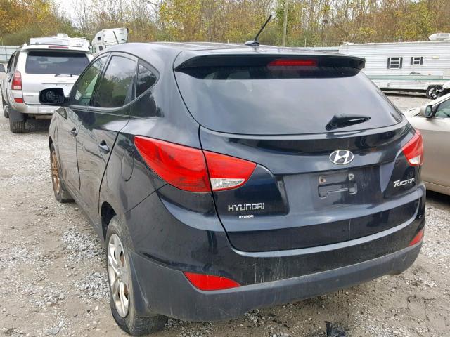 KM8JT3AB1CU420968 - 2012 HYUNDAI TUCSON GL BLACK photo 3