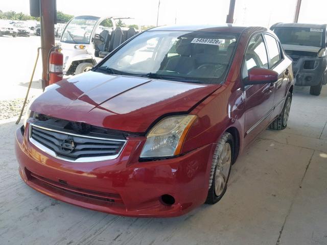 3N1AB6AP0CL690615 - 2012 NISSAN SENTRA 2.0 RED photo 2