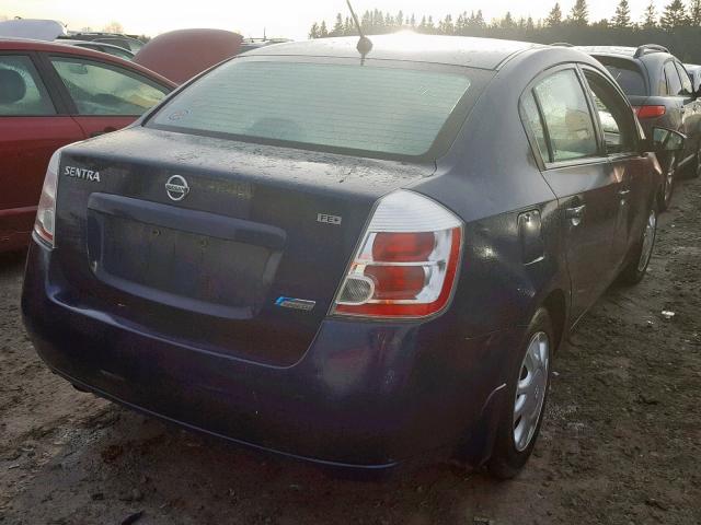 3N1AB61E89L677442 - 2009 NISSAN SENTRA 2.0 BLUE photo 4