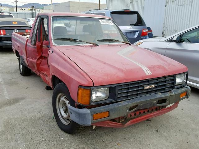 JT4RN56S7F5037945 - 1985 TOYOTA PICKUP XTR RED photo 1