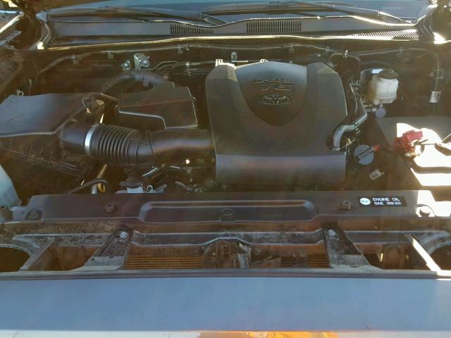 3TMAZ5CN1GM009666 - 2016 TOYOTA TACOMA DOU CHARCOAL photo 7