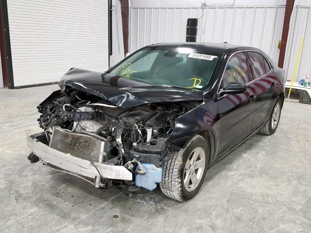 1G11B5SL2FF127673 - 2015 CHEVROLET MALIBU LS BLACK photo 2