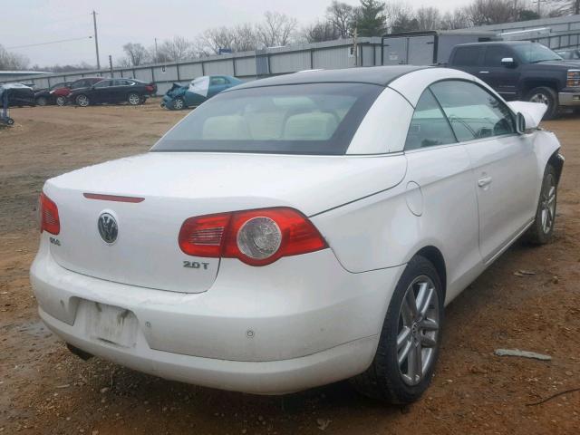 WVWFA71F38V021071 - 2008 VOLKSWAGEN EOS LUX 白色 照片 4