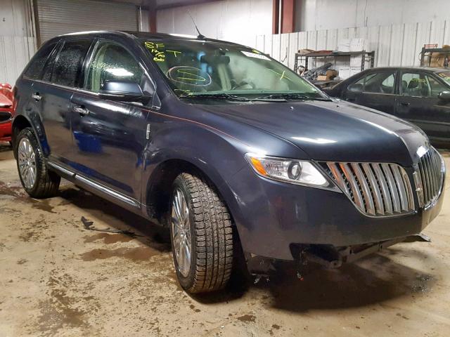 2LMDJ8JK2EBL16261 - 2014 LINCOLN MKX BLACK photo 1