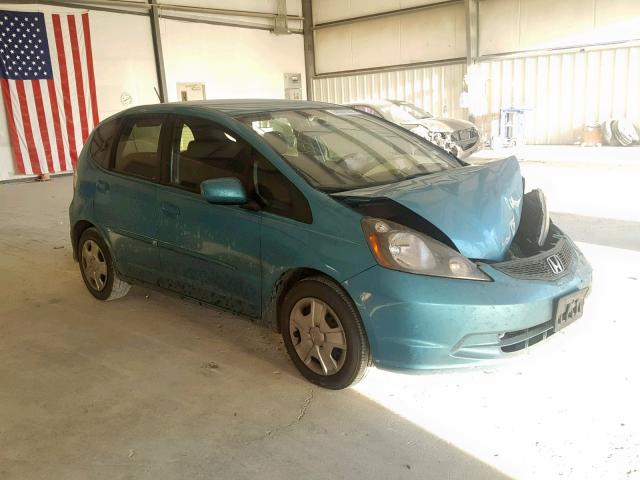 JHMGE8H37DC031004 - 2013 HONDA FIT BLUE photo 1