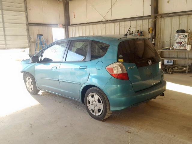 JHMGE8H37DC031004 - 2013 HONDA FIT BLUE photo 3