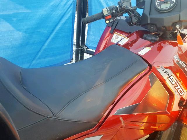 4XASJE570FA232830 - 2015 POLARIS SPORTSMAN RED photo 6