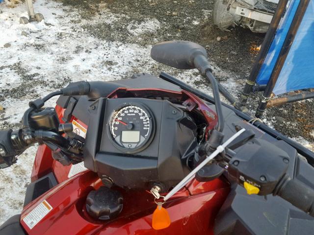 4XASJE570FA232830 - 2015 POLARIS SPORTSMAN RED photo 9