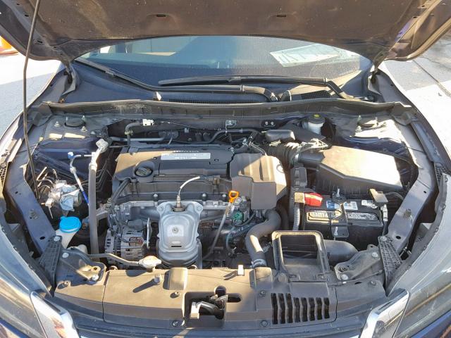 1HGCR2F32DA012670 - 2013 HONDA ACCORD LX BLUE photo 7