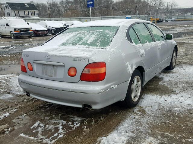 JT8BD68S0X0061492 - 1999 LEXUS GS 300 SILVER photo 4