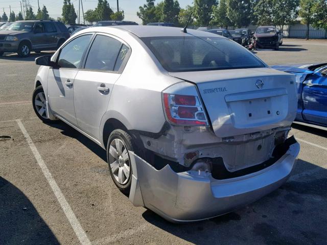 3N1AB61E39L652917 - 2009 NISSAN SENTRA 2.0 SILVER photo 3