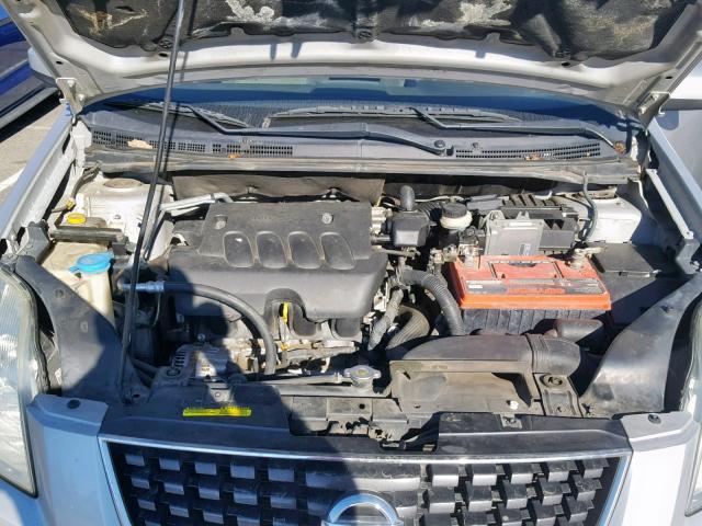 3N1AB61E39L652917 - 2009 NISSAN SENTRA 2.0 SILVER photo 7