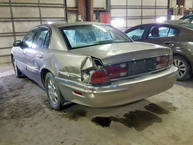 1G4CW54K714282535 - 2001 BUICK PARK AVENU TAN photo 3