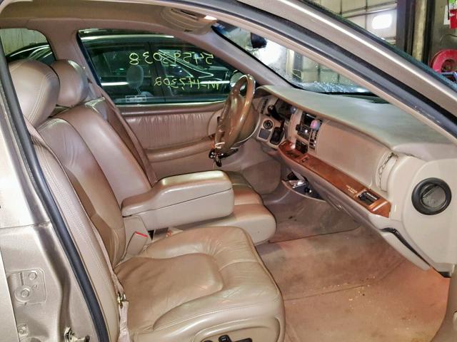 1G4CW54K714282535 - 2001 BUICK PARK AVENU TAN photo 5