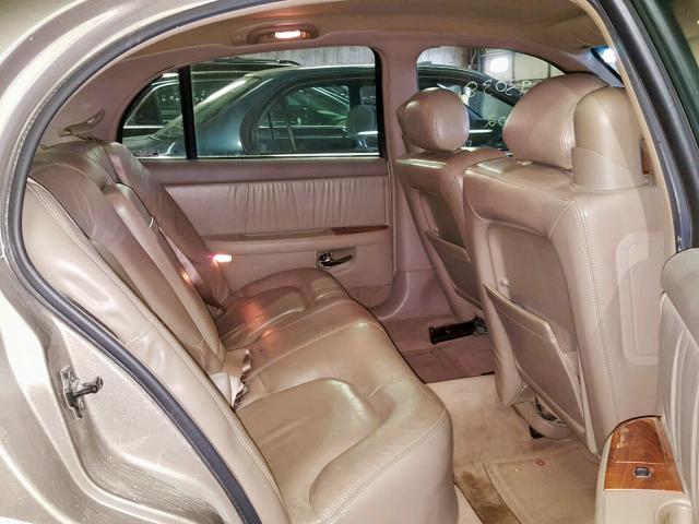 1G4CW54K714282535 - 2001 BUICK PARK AVENU TAN photo 6