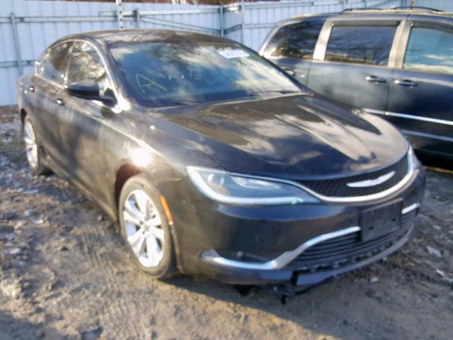 1C3CCCAG1FN736222 - 2015 CHRYSLER 200 LIMITE BLACK photo 1