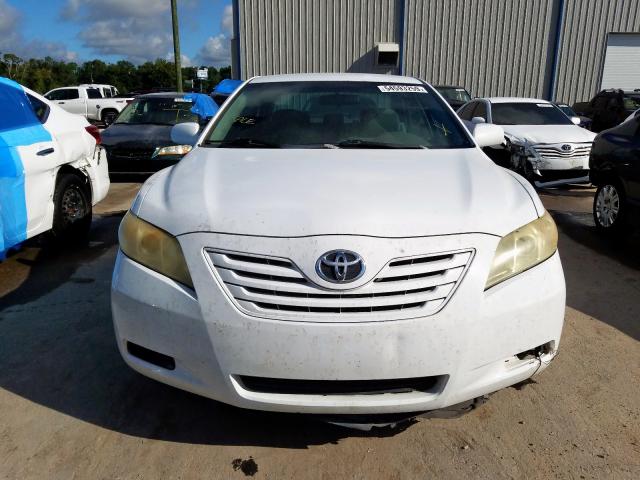 4T1BE46K98U762365 - 2008 TOYOTA CAMRY CE WHITE photo 9