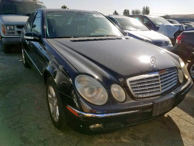 WDBUF65J55A710662 - 2005 MERCEDES-BENZ E 320 BLACK photo 1