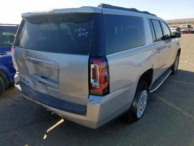 1GKS2GKC1KR251261 - 2019 GMC YUKON XL K SILVER photo 4