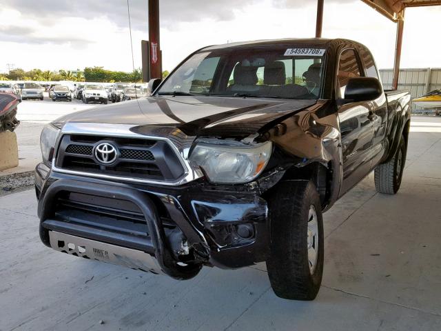 5TFTX4GNXCX011262 - 2012 TOYOTA TACOMA PRE BLACK photo 2