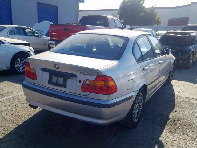 WBAEU33422PF67590 - 2002 BMW 325 XI SILVER photo 4