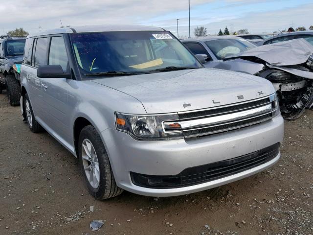 2FMGK5B83JBA09540 - 2018 FORD FLEX SE SILVER photo 1