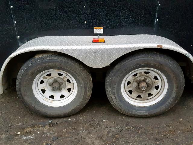 56VBE1623GM628112 - 2016 RELIABLE TRAILER BLACK photo 8