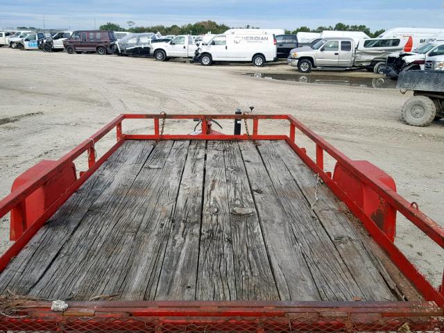 1R9LT0616BL942528 - 1994 LAWN TRAILER RED photo 5