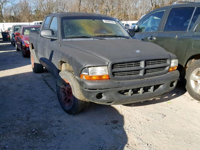 1B7HL2AN71S237705 - 2001 DODGE DAKOTA QUA BLACK photo 1