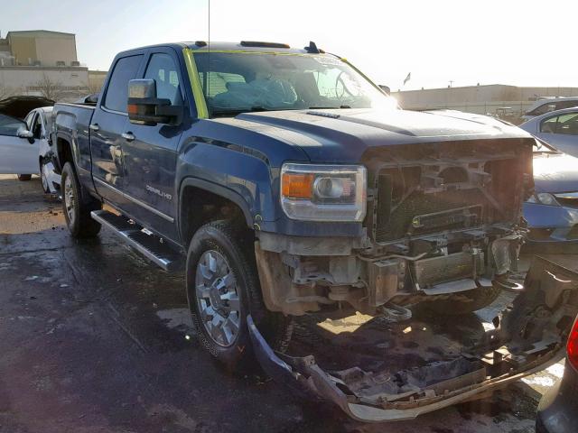 1GT12UE82GF302949 - 2016 GMC SIERRA K25 BLUE photo 1