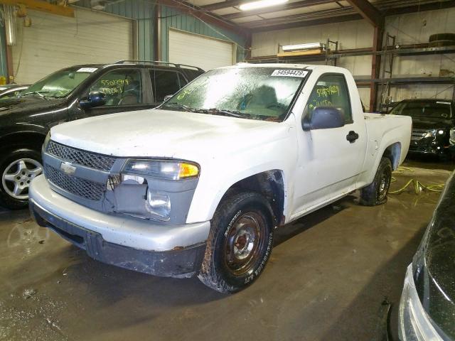 1GCCS148958158519 - 2005 CHEVROLET COLORADO WHITE photo 2