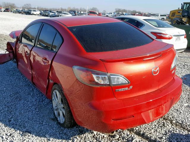 JM1BL1U53B1428542 - 2011 MAZDA 3 S RED photo 3