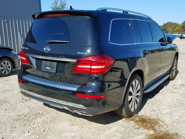 4JGDF6EE4JB166790 - 2018 MERCEDES-BENZ GLS 450 4M BLACK photo 4