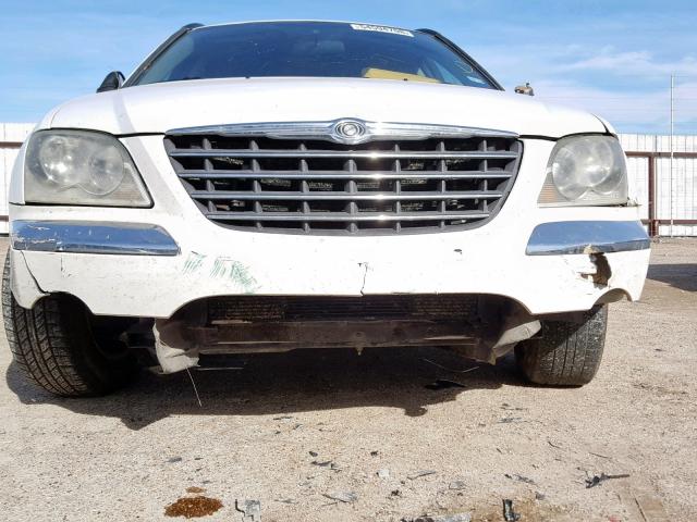 2A4GM68426R815550 - 2006 CHRYSLER PACIFICA T WHITE photo 9