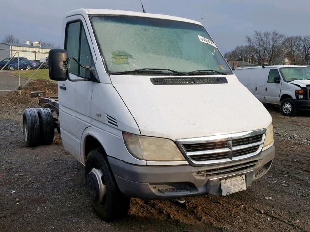 WDXPD844155791348 - 2005 DODGE SPRINTER 3 WHITE photo 1