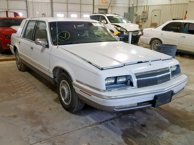 1C3XV66RXND733105 - 1992 CHRYSLER NEW YORKER WHITE photo 1