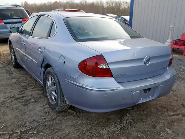 2G4WD532551353558 - 2005 BUICK LACROSSE C SILVER photo 3