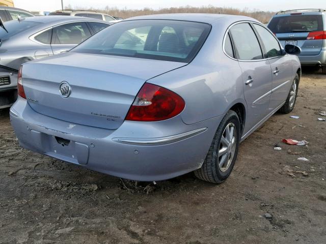 2G4WD532551353558 - 2005 BUICK LACROSSE C SILVER photo 4