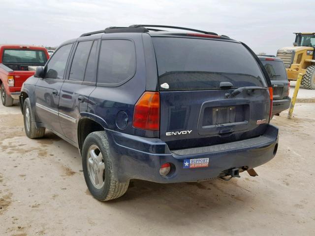 1GKDS13S172125087 - 2007 GMC ENVOY BLUE photo 3