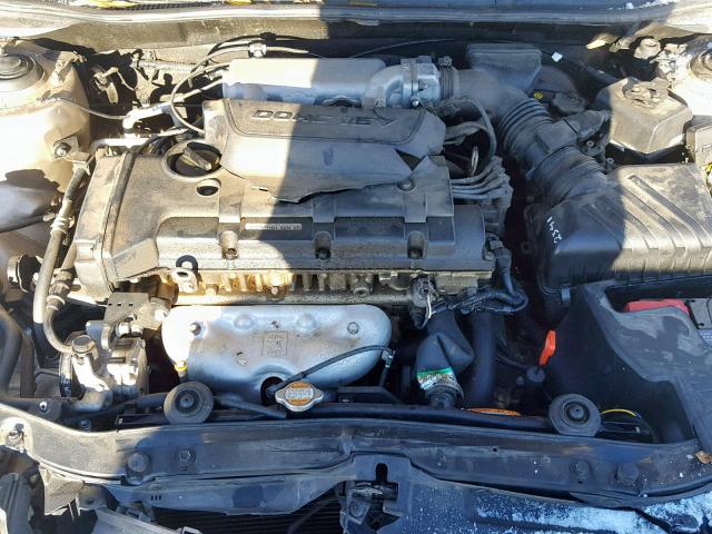 KNAFE121175478574 - 2007 KIA SPECTRA EX TAN photo 7