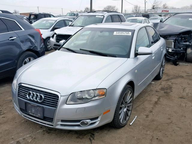 WAUDG78E86A040624 - 2006 AUDI A4 3.2 QUA SILVER photo 2