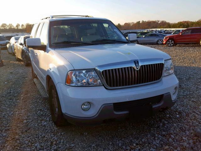 5LMFU28R33LJ12252 - 2003 LINCOLN NAVIGATOR WHITE photo 1