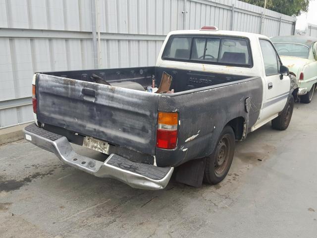 JT4RN81PXR5196189 - 1994 TOYOTA PICKUP 1/2 WHITE photo 4