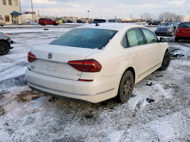 1VWBT7A35HC062275 - 2017 VOLKSWAGEN PASSAT SE WHITE photo 4