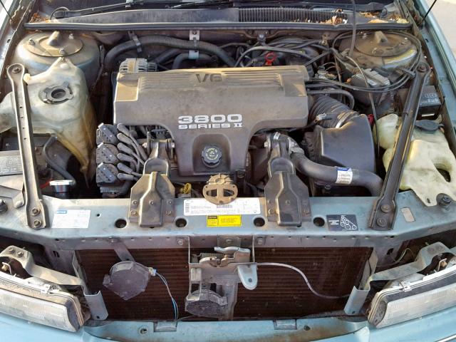 2G4WB52K7T1454041 - 1996 BUICK REGAL CUST TEAL photo 7