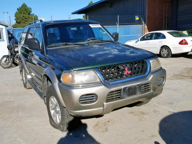 JA4LS31HX1P060237 - 2001 MITSUBISHI MONTERO SP GREEN photo 1