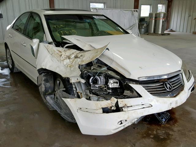 JH4KB165X5C009739 - 2005 ACURA RL WHITE photo 1