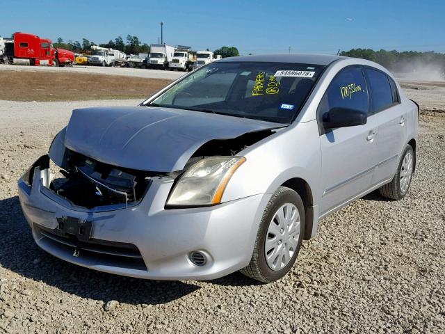 3N1AB6AP2BL601447 - 2011 NISSAN SENTRA 2.0 SILVER photo 2